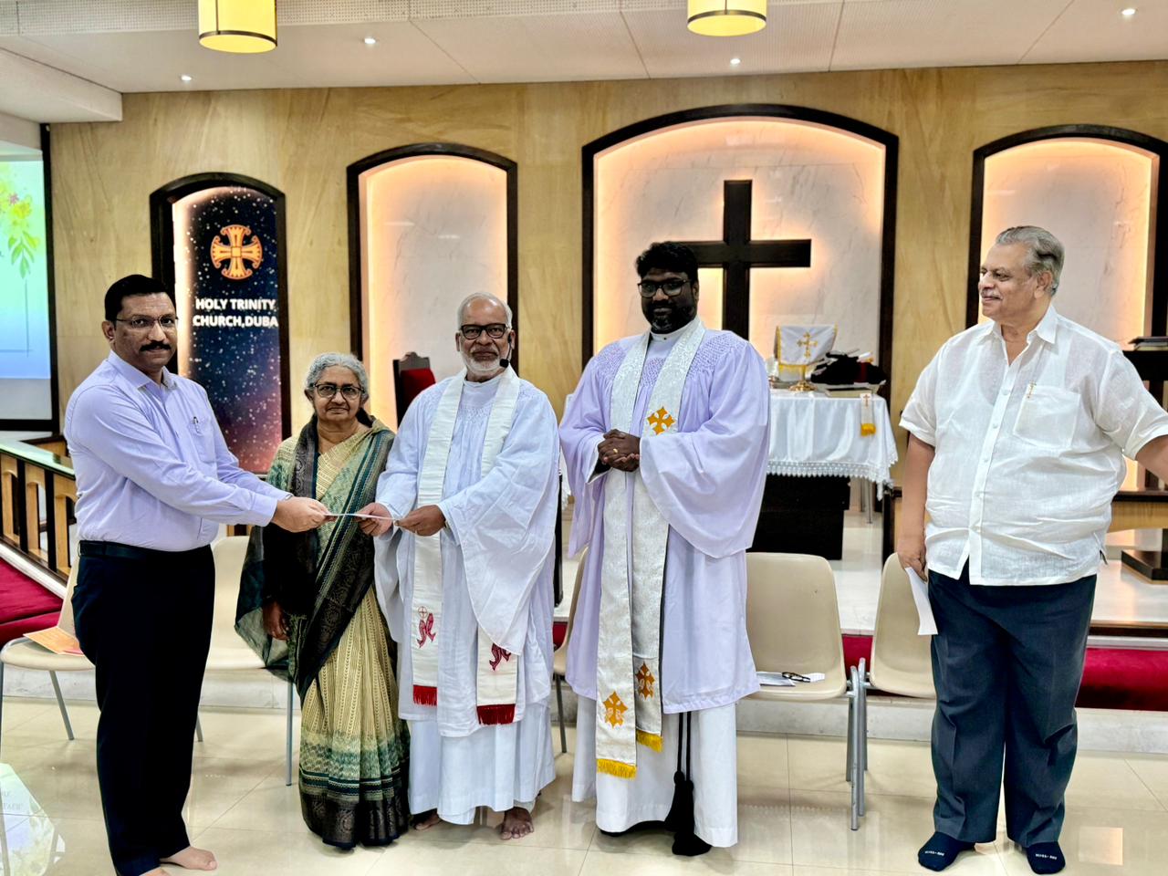 Farewell to Rev. Raju Jacob & Moly Kochamma